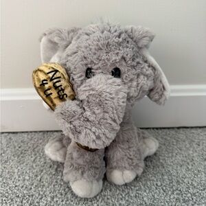 Elephant plush animal